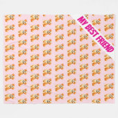 Couverture Polaire Modern Grooming Dog Personalized Collection (Devant (Horizontal))