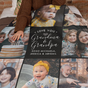 Couverture Polaire Modern Love You Grand-mère & Grand-père/Autres 8 P