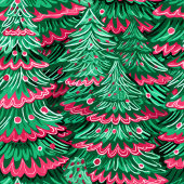 Couverture Polaire Modern magenta watercolor preppy holiday throw