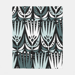 Couverture Polaire Modern seamless vintage abstract pattern with simp