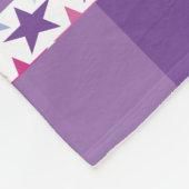 COUVERTURE POLAIRE MODERN VERSION MULTICOLOR USA/EEUU FLAG MASANSER (Coin)