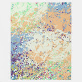 Couverture Polaire Moderne Abstrait Contemporain (Devant)