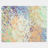 Couverture Polaire Moderne Abstrait Contemporain (Devant (Horizontal))