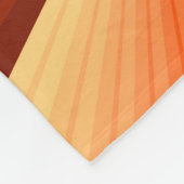 Couverture Polaire Moderne Abstrait Orange Rouge Vanille Graphique Fr (Coin)