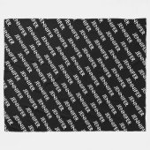Couverture Polaire Moderne Extravagant Vous L'Appelez Personnalisé No (Devant (Horizontal))