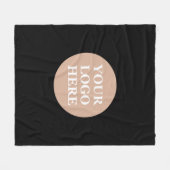 Couverture Polaire Moderne, minimaliste, élégant et personnalisable (Devant (Horizontal))