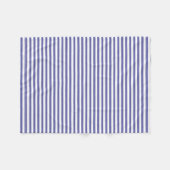 Couverture Polaire Moderne rayé tendance (Devant (Horizontal))