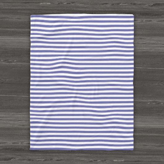Couverture Polaire Moderne rayé tendance