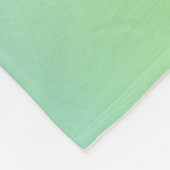 Couverture Polaire moderne simple rose bébé monogrammed initial (Coin)