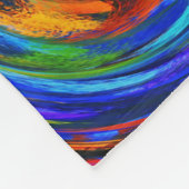 Couverture Polaire Moderne Swirl Abstract Art #8 (Coin)