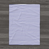 Couverture Polaire Moderne tendance rayée