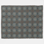 Couverture Polaire Moderne Turc Belle collection de vieux Motifs (Devant (Horizontal))