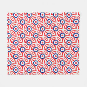 Couverture Polaire Modes Cible Modes Etats-Unis Cible Grunge Roundel