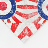 Couverture Polaire Modes Cible Modes Etats-Unis Cible Grunge Roundel (Coin)