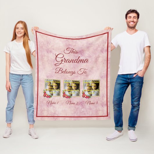 Couverture Polaire Modifier le texte Ajouter 3 photos Cette grand-mèr (En situation)