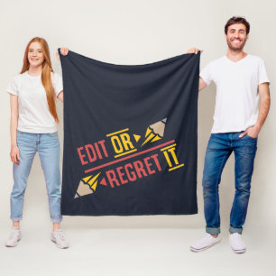 Couverture Polaire Modifier ou Regret it Anglais Enseignant