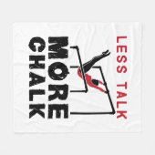 Couverture Polaire Moins de parler Plus de Chalk Gymnastique (Devant (Horizontal))