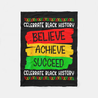 Couverture Polaire Mois de l'histoire des Noirs Croire Réussir Réussi