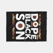 Couverture Polaire Mois de l'histoire des Noirs Famille Correspondant (Devant (Horizontal))