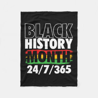 Couverture Polaire Mois de l'histoire des Noirs - Journee Mlk Racines