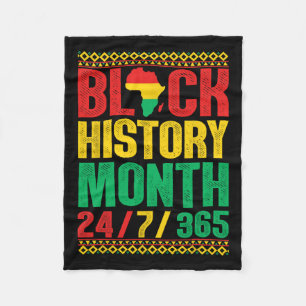 Couverture Polaire Mois de l'histoire des Noirs T-shirt 247365 Afriqu