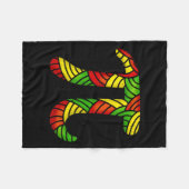 Couverture Polaire Mois de l'histoire noire Pi Day Math Lover Enseign (Devant (Horizontal))