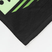 Couverture Polaire Mois vert de sensibilisation à la santé mentale Lu (Coin)