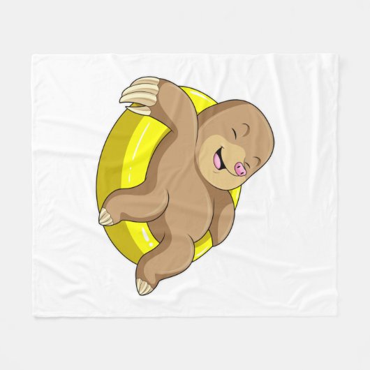 Couverture Polaire Mole à la natation avec Lifebuoy (Devant (Horizontal))