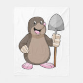 Couverture Polaire Mole avec lunette (Devant)