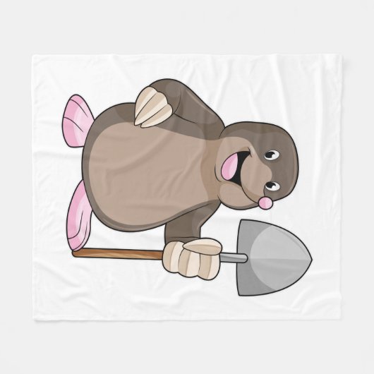 Couverture Polaire Mole avec lunette (Devant (Horizontal))