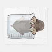 Couverture Polaire Mole avec tasse de mesure (Devant (Horizontal))