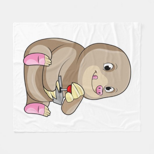 Couverture Polaire Mole comme joueur avec Joystick (Devant (Horizontal))