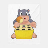 Couverture Polaire Mole Game (Devant)