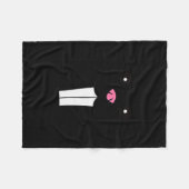 Couverture Polaire Mole Rat Costume Mole Disguise Funny Mole (Devant (Horizontal))