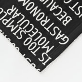 Couverture Polaire Molecular Gastronomy Kitchen Science Chemistry (Coin)