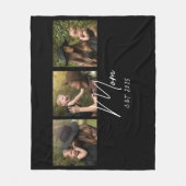Couverture Polaire Mom Established Elegant Script Black 3 Photo (Devant)
