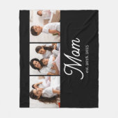 Couverture Polaire Mom Established Script Black 3 Photo (Devant)