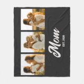 Couverture Polaire Mom Established Script Black 3 Photo (Devant)