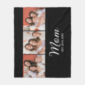 Couverture Polaire Mom Established Script Black 3 Photo (Devant)