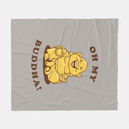 Couverture Polaire Mon Bouddha (Devant (Horizontal))