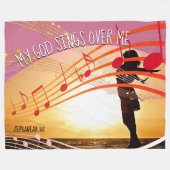 Couverture Polaire MON DIEU CHANTE SUR MOI-MÊME Christian (Devant (Horizontal))