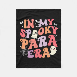 Couverture Polaire Mon Éffrayant Para Era Halloween Retro Super Ghost