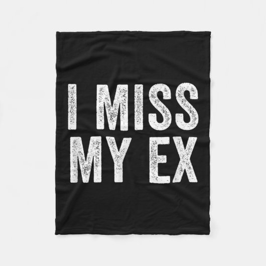 Couverture Polaire Mon Ex Breakup Heartbreak Broken Relationshi (Devant)