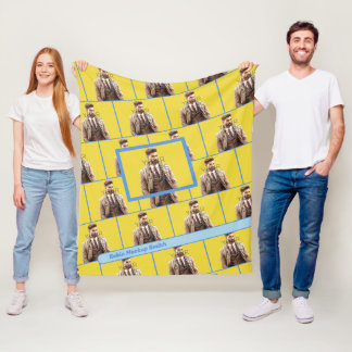 Couverture Polaire Mon Hit Photo Photo Personnalisée Personnaliser Bl