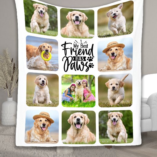 Couverture Polaire Mon Meilleur Ami A Pws Custom Pet Chien 11 Photo