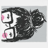 Couverture Polaire Mon meilleur ami Sara (Devant (Horizontal))