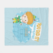 Couverture Polaire Mon pote, l'elfe, tu l'as fait ! Félicitation ! (Devant (Horizontal))