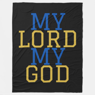 Couverture Polaire Mon Seigneur Mon Dieu Biblique