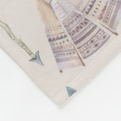 Couverture Polaire Mon village Teepee (Coin)