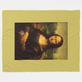Couverture Polaire Mona Lisa by Léonard de Vinci (Devant (Horizontal))